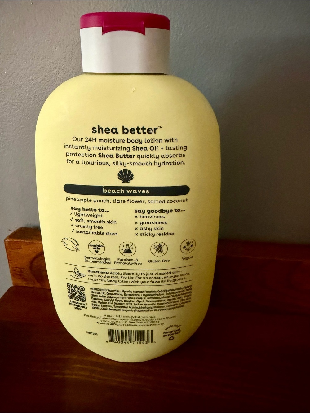 eos 24H Moisture Body Lotion in Beach Waves - Picture 2 of 2